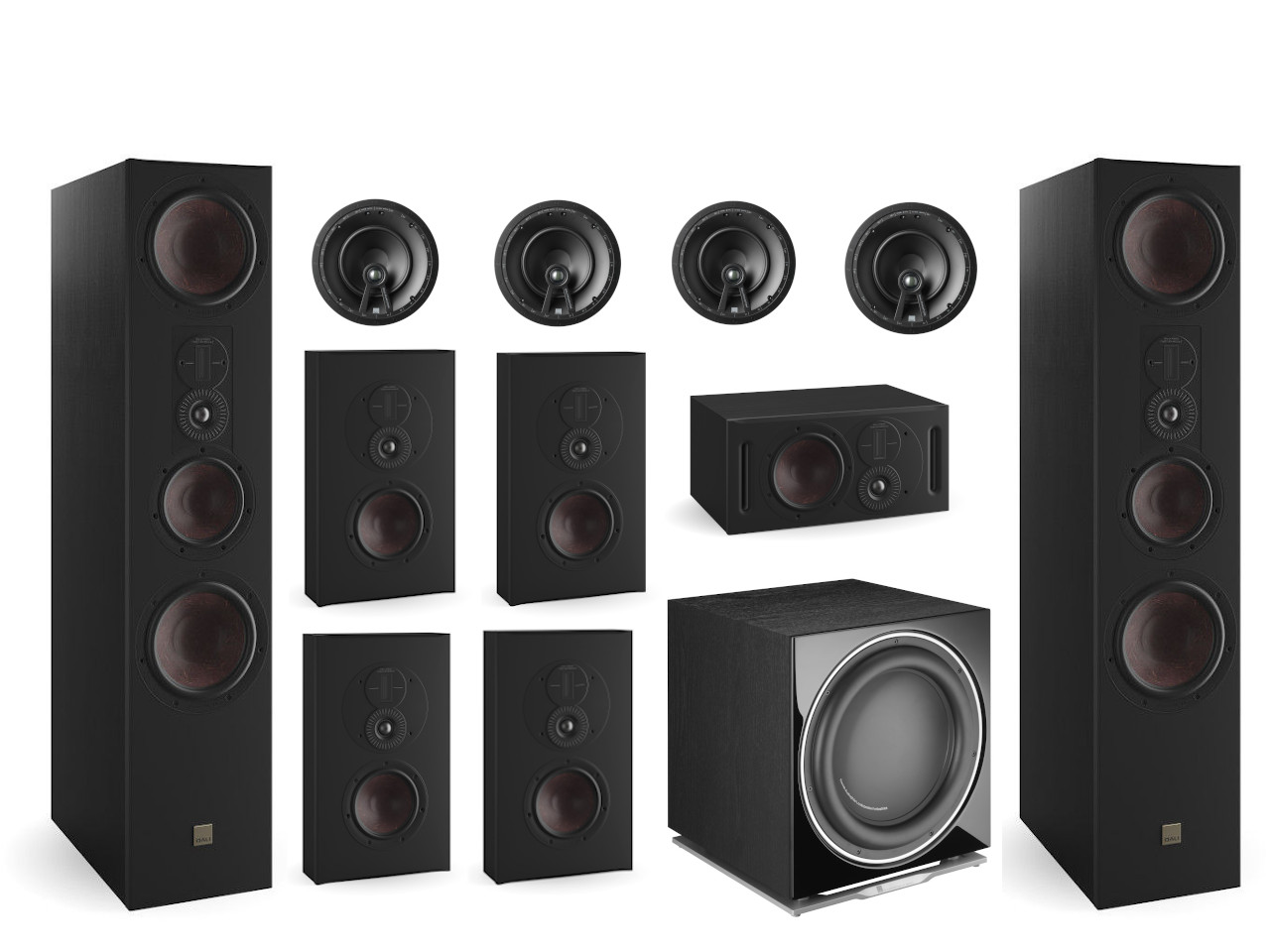 Lautsprecher, Stereosystem, Subwoofer, Klangsystem, Separates