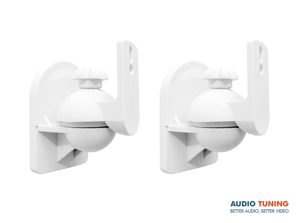 audiotuning_speaker_wall_mount_white_1 Lautsprecher Wandhalterung bis 3,5kg
