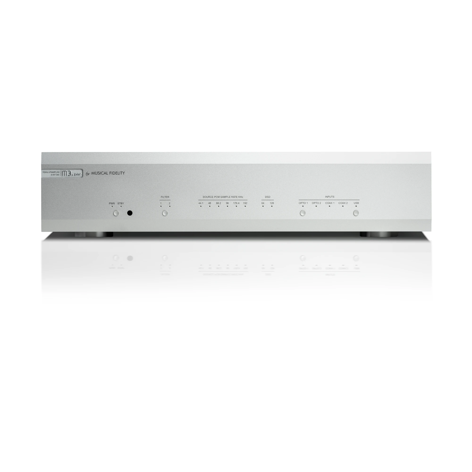 AV-Empfänger, Stereo-Verstärker, silber Front, Wandmontage, Audio-Gerät