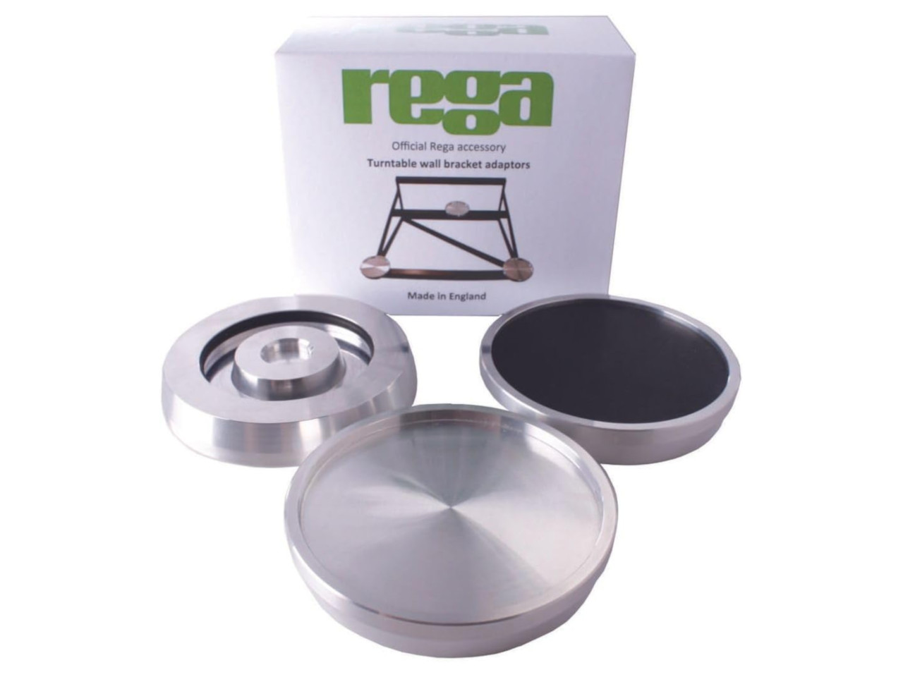 Drehteller, Wandhalterung, Halteklammern, Adapter, Metallscheibe