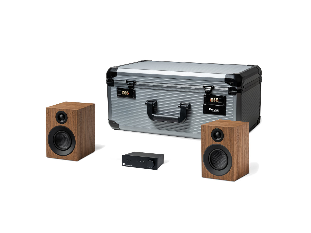Pro-Ject Travel Set Black/Walnut