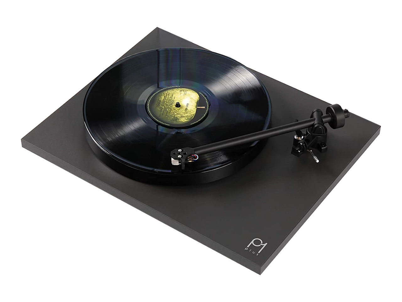 Plattenspieler, Vinyl, Turntable, Schwarz, Tonarm