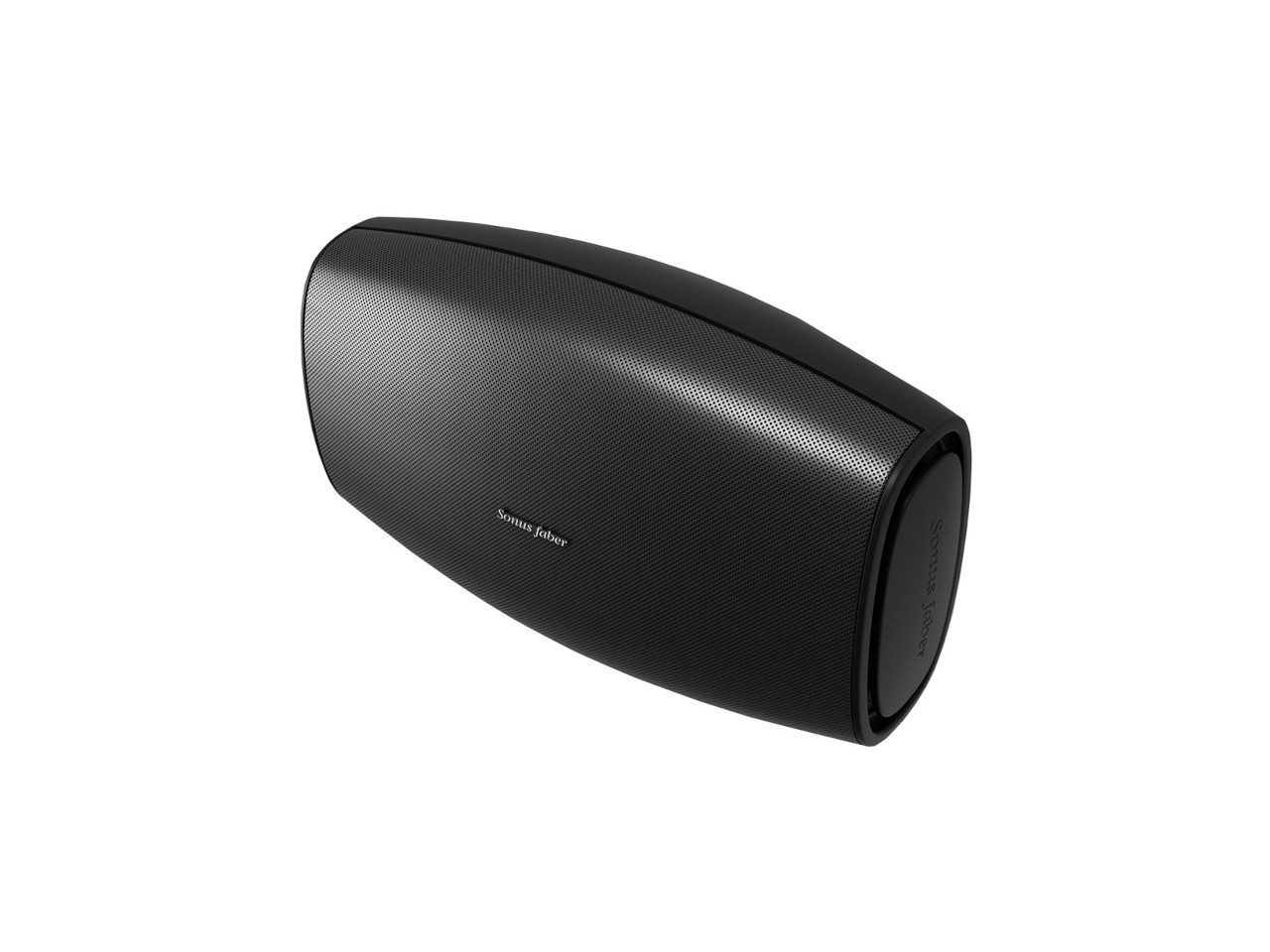Bluetooth-Lautsprecher, tragbarer Lautsprecher, schwarz, Maschenkorb, Sennheiser