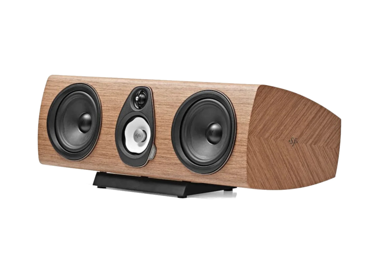 Holzlautsprecher, Holzgehäuse, Kauflautsprecher, Center-Lautsprecher, Stereo-System