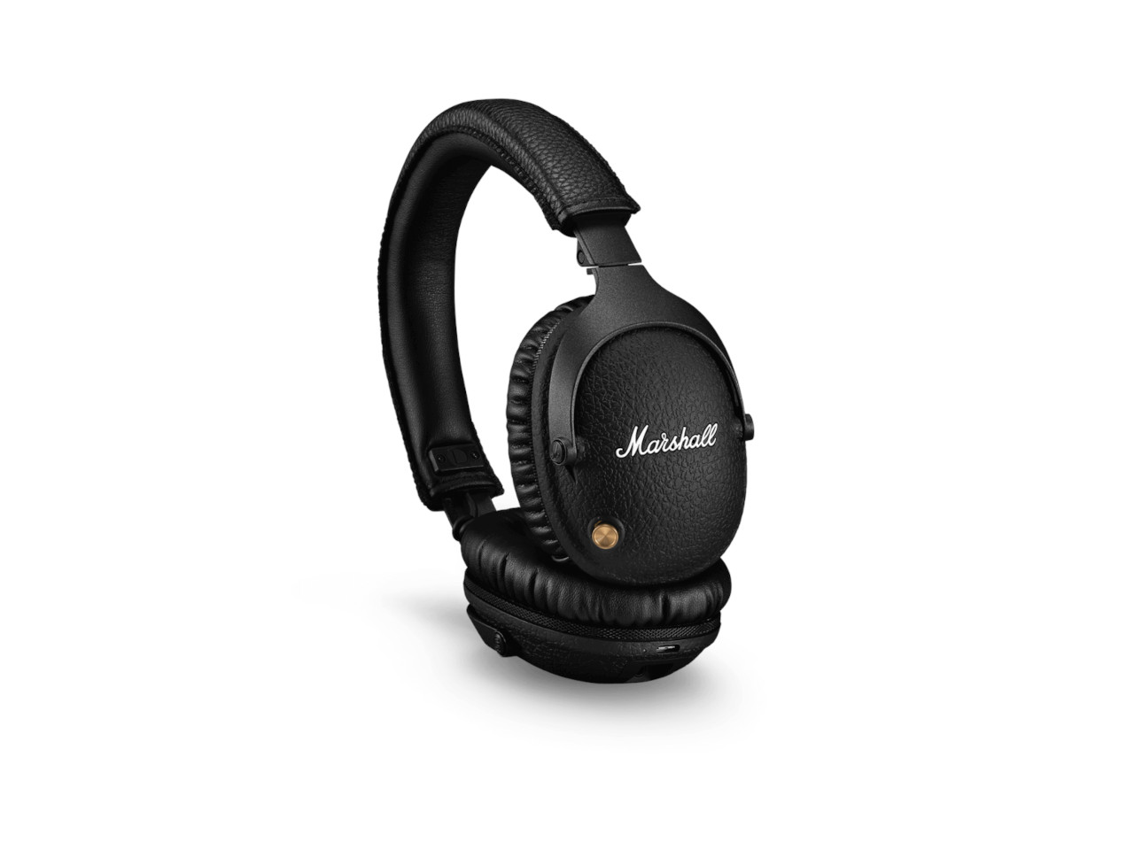 Kopfhörer, Over-Ear, Schwarz, Lederoptik, Marshall