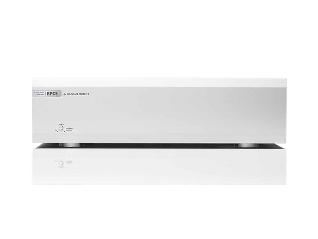 audiophile Amplifier, Stereo-Verstärker, weiße Farbe, schlankes Design, vordere Regalknöpfe