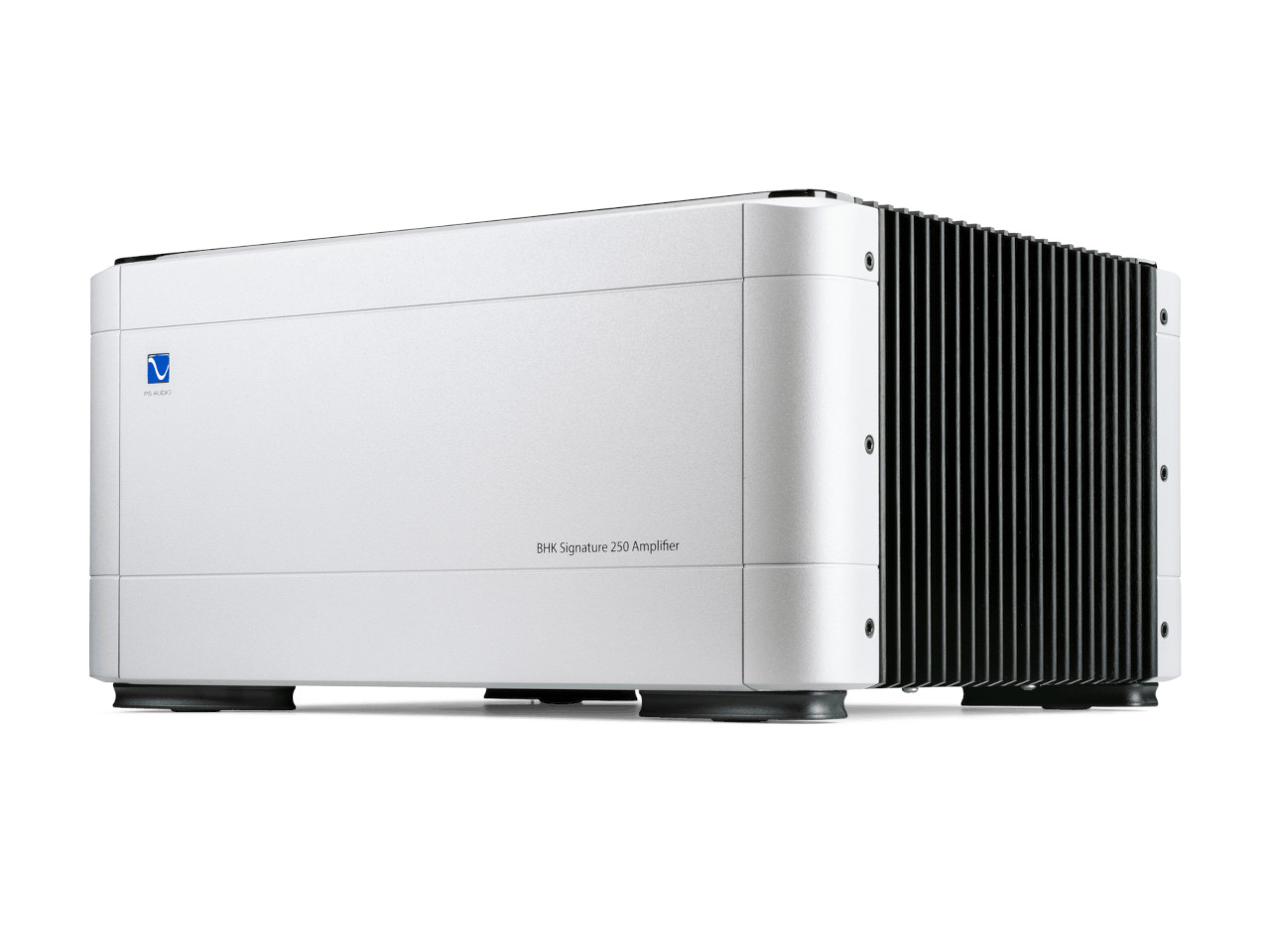 Hifi-Verstärker, Amplifier, Silber, Kühlrippen, BHK Signature 250
