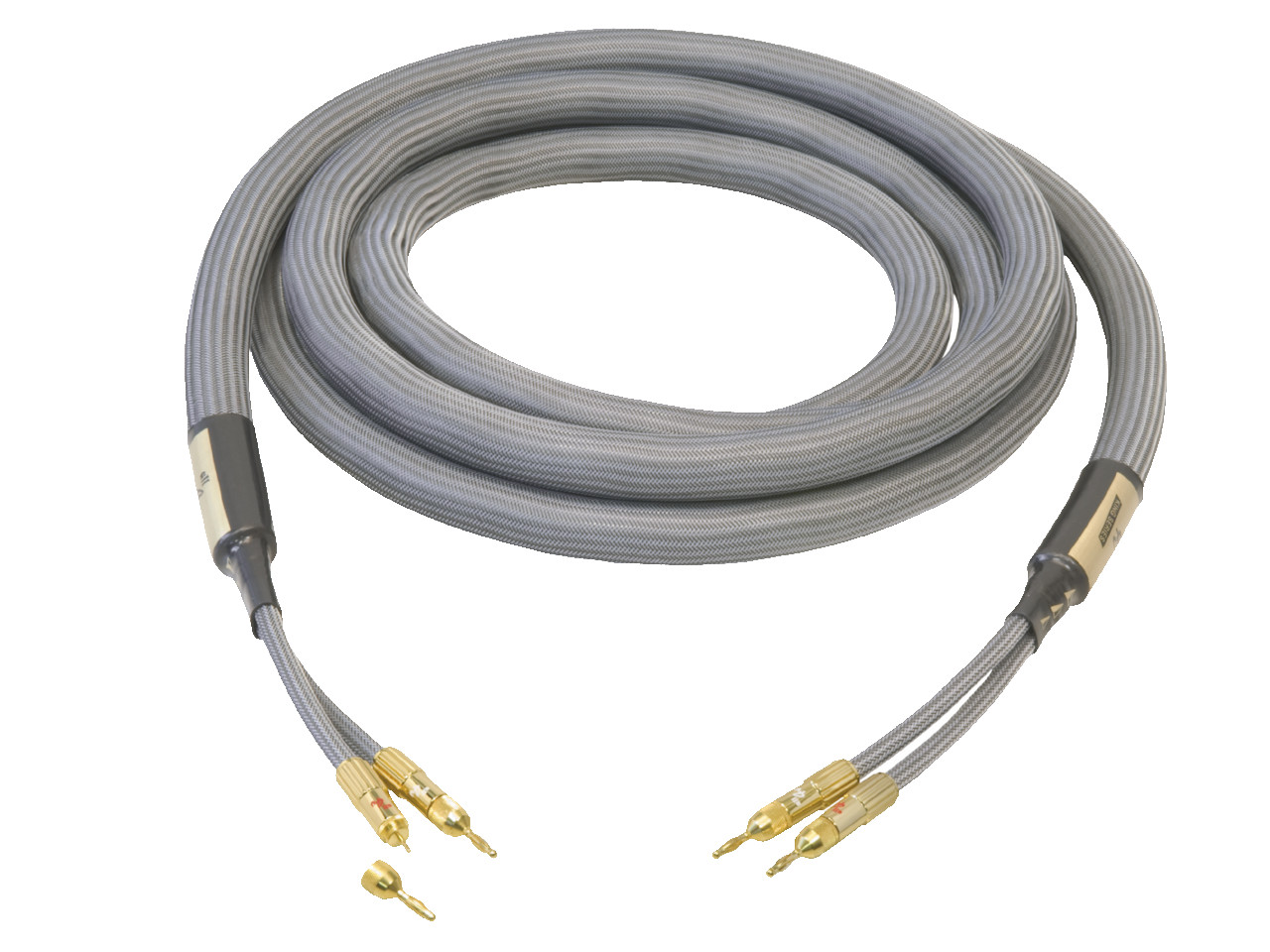 Hifi-Kabel, Audio-Kabel, Lautsprecherkabel, Steckkontakt, Kupferleiter