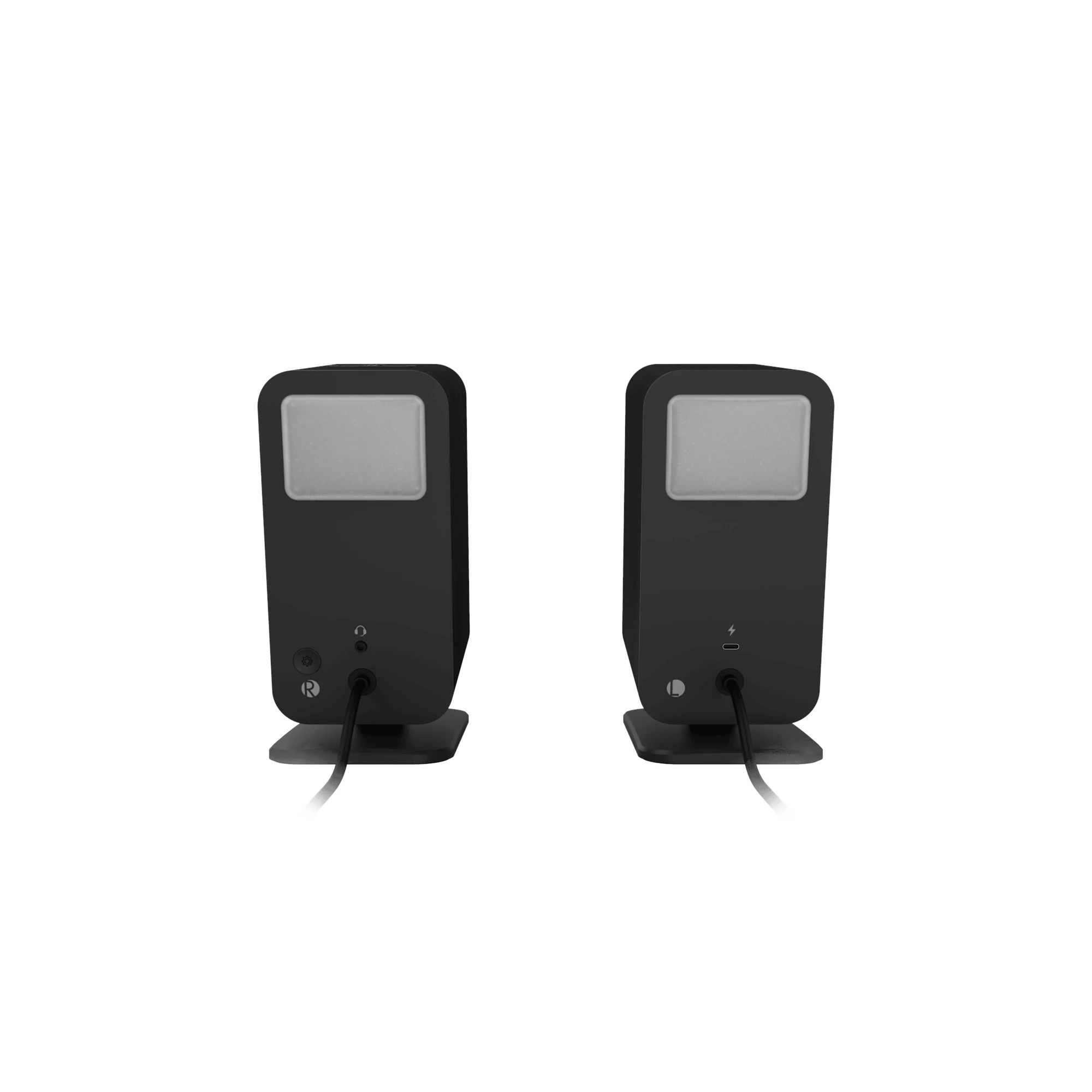 Lautsprecher, 2.0-Set, USB-Stereo, Schwarz, Kabelgebunden
