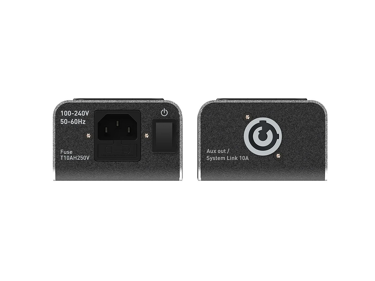 IEC-Stecker, Stromversorgung, Netzeingang, Sicherung, Systemlink