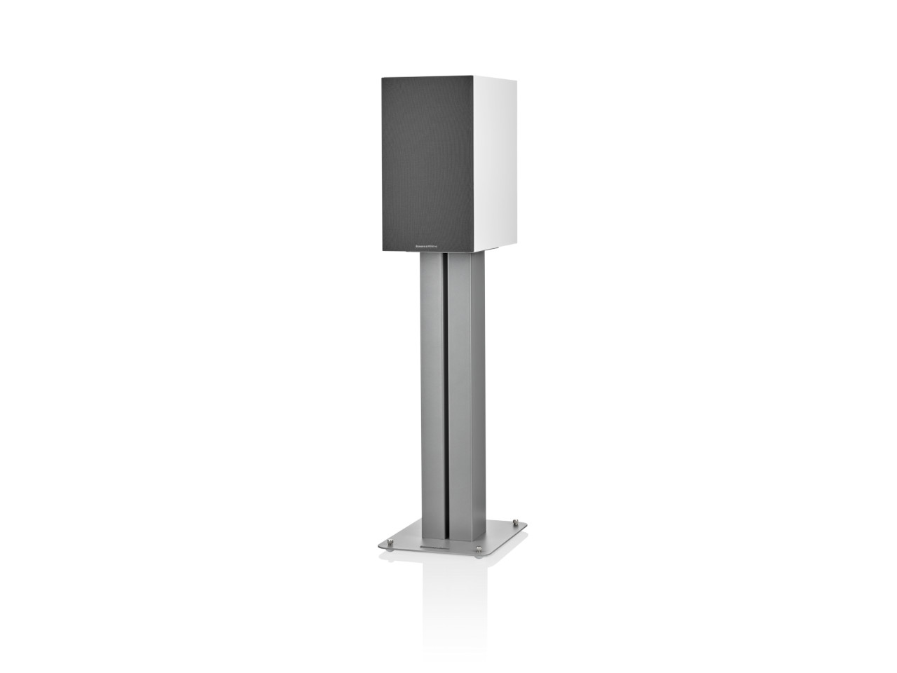 Lautsprecher, Standlautsprecher, Gehäuse Grau, Stativ, Holz/Metall-Kombination