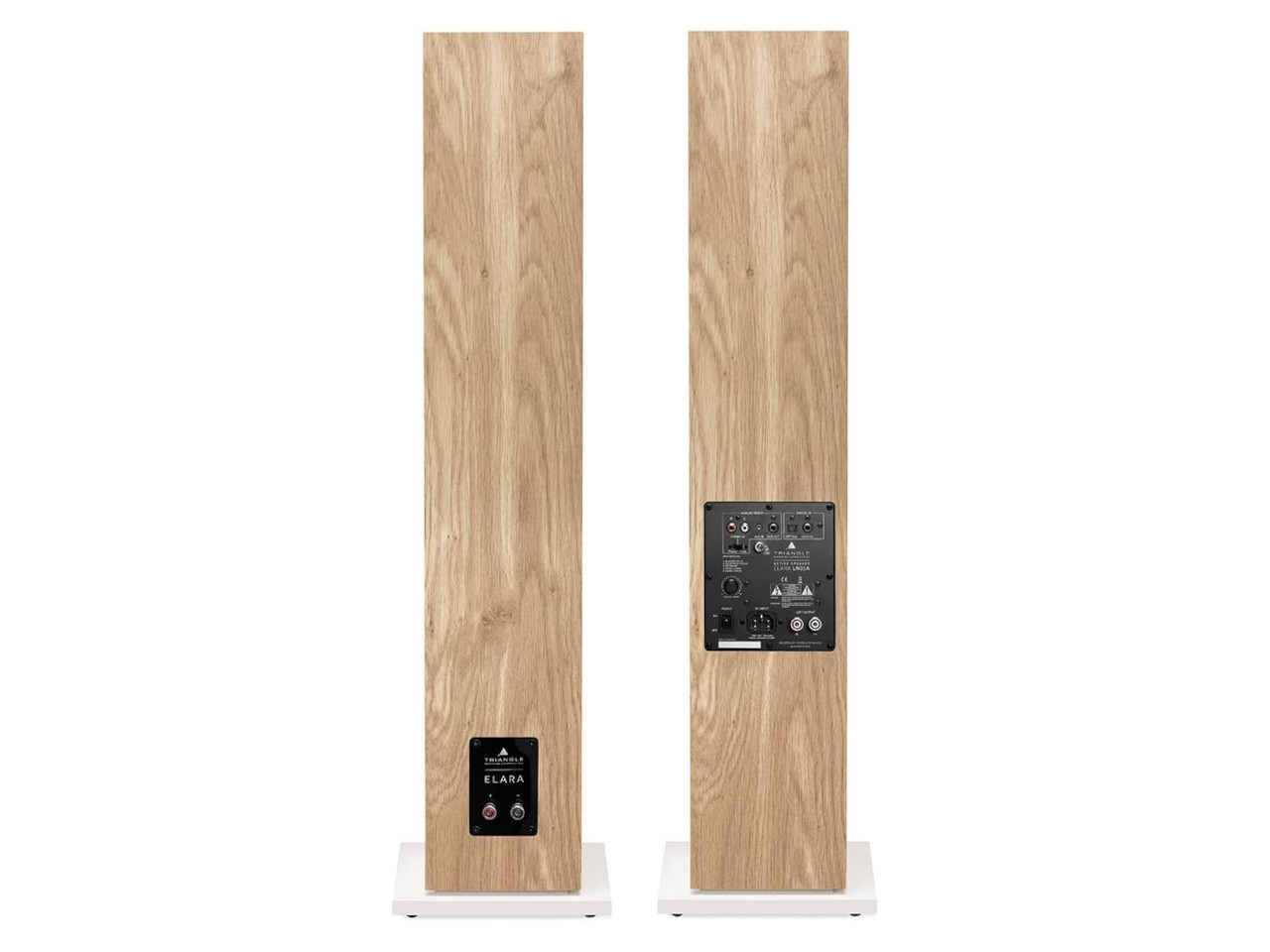 Holzoptik, Standlautsprecher, Stereolautsprecher, Aktiver Lautsprecher, MDF-Holz