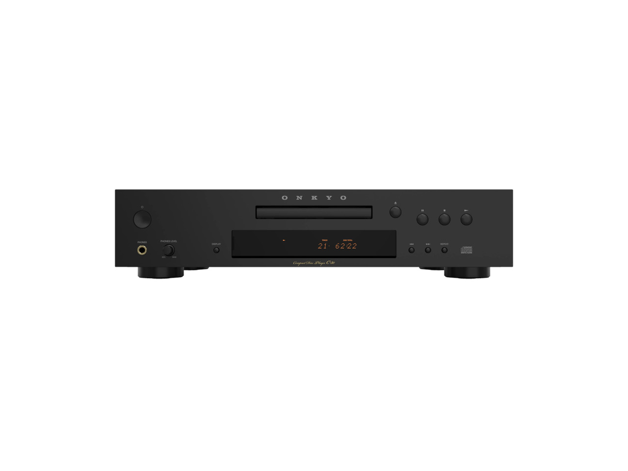 CD-Player, Hi-Fi, Schwarz, Frontpanel, Disc Tray