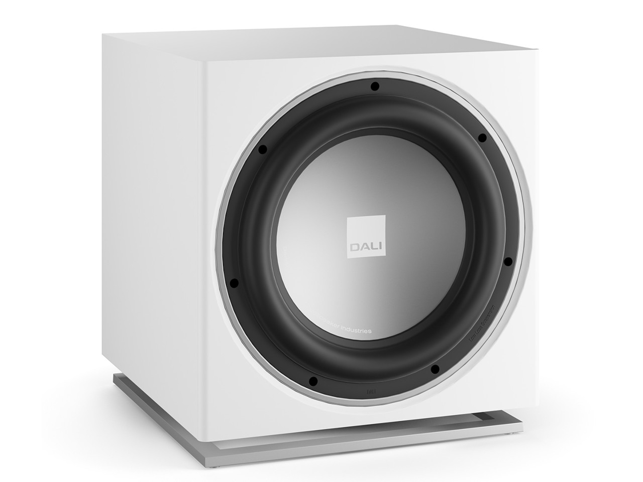 subwoofer, woofer, Lautsprecher, Gehäuse, weiß