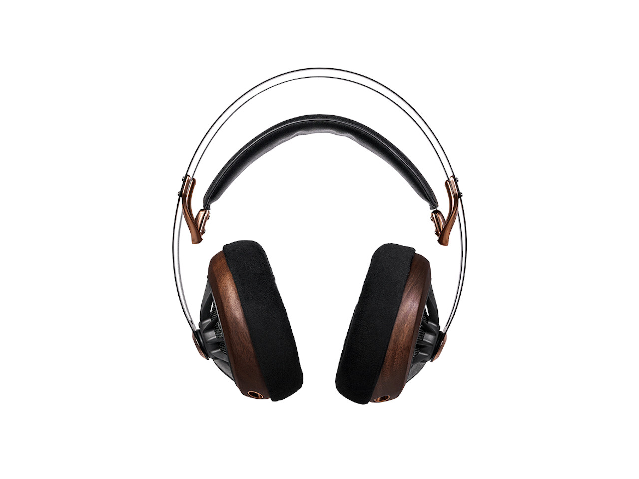 kopfhörer, over-ear, holz, metall, schwarz