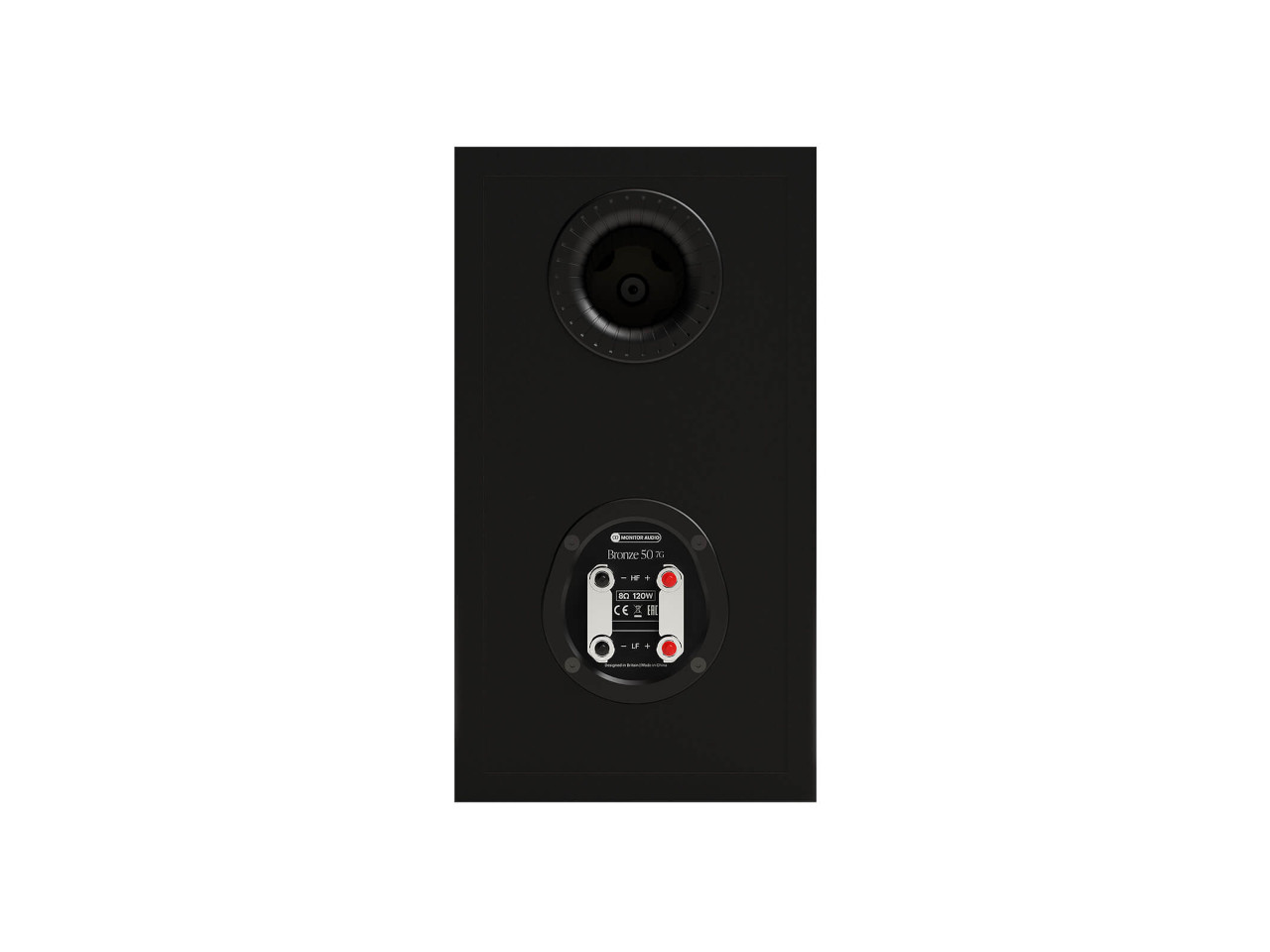 Lautsprecher, Monitor Audio, passiv, Rückseite, Anschlussplatte