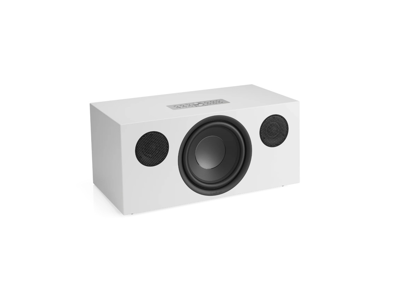 Lautsprecher, Subwoofer, 3-Wege-Lautsprecher, Weißes Gehäuse, Kompakt-Box