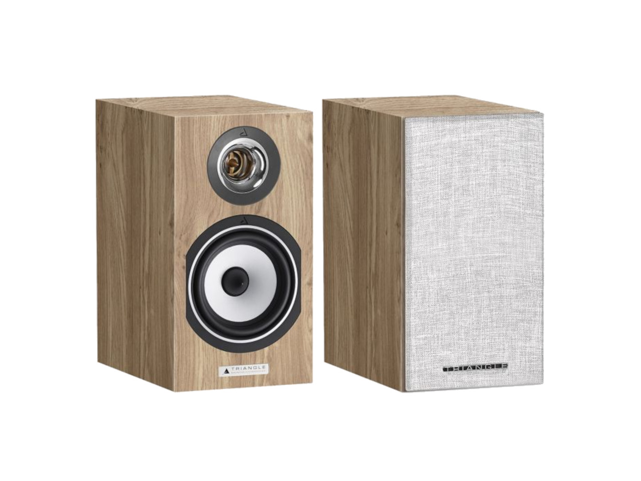 Lautsprecher, Stereo-Lautsprecher, Holzgehäuse, 2-Wege, Holzfinish