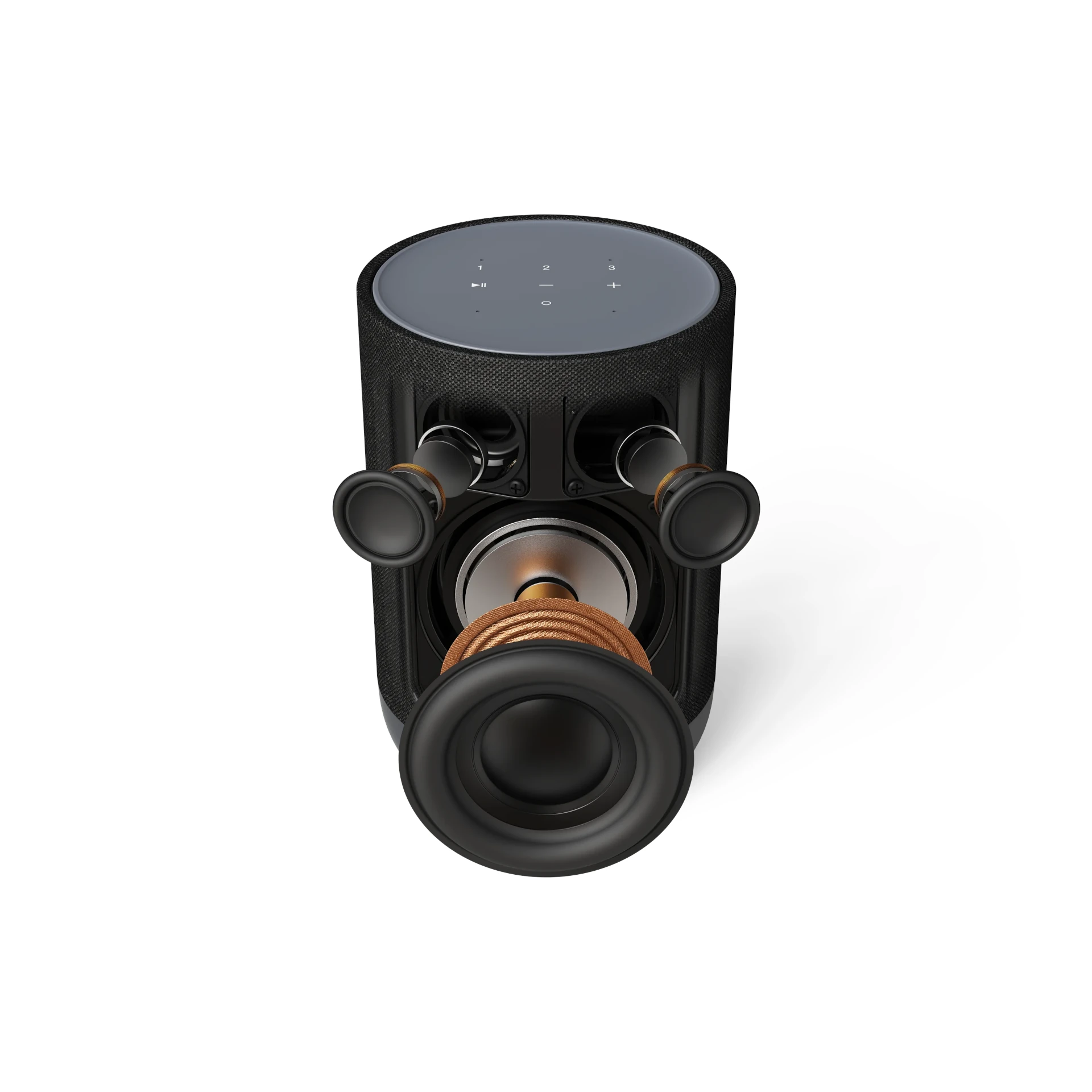 Lautsprecher, Bluetooth, Kraftvoller Bass, Stereoanlage, Kompakte Lautsprecher