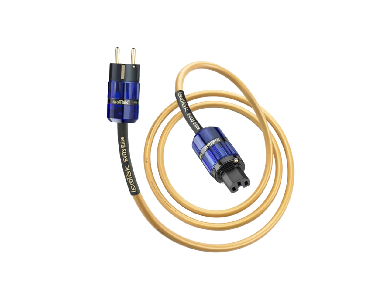 audio-video-cable, power-cable, IEC plug, two-pin plug, orange-cable