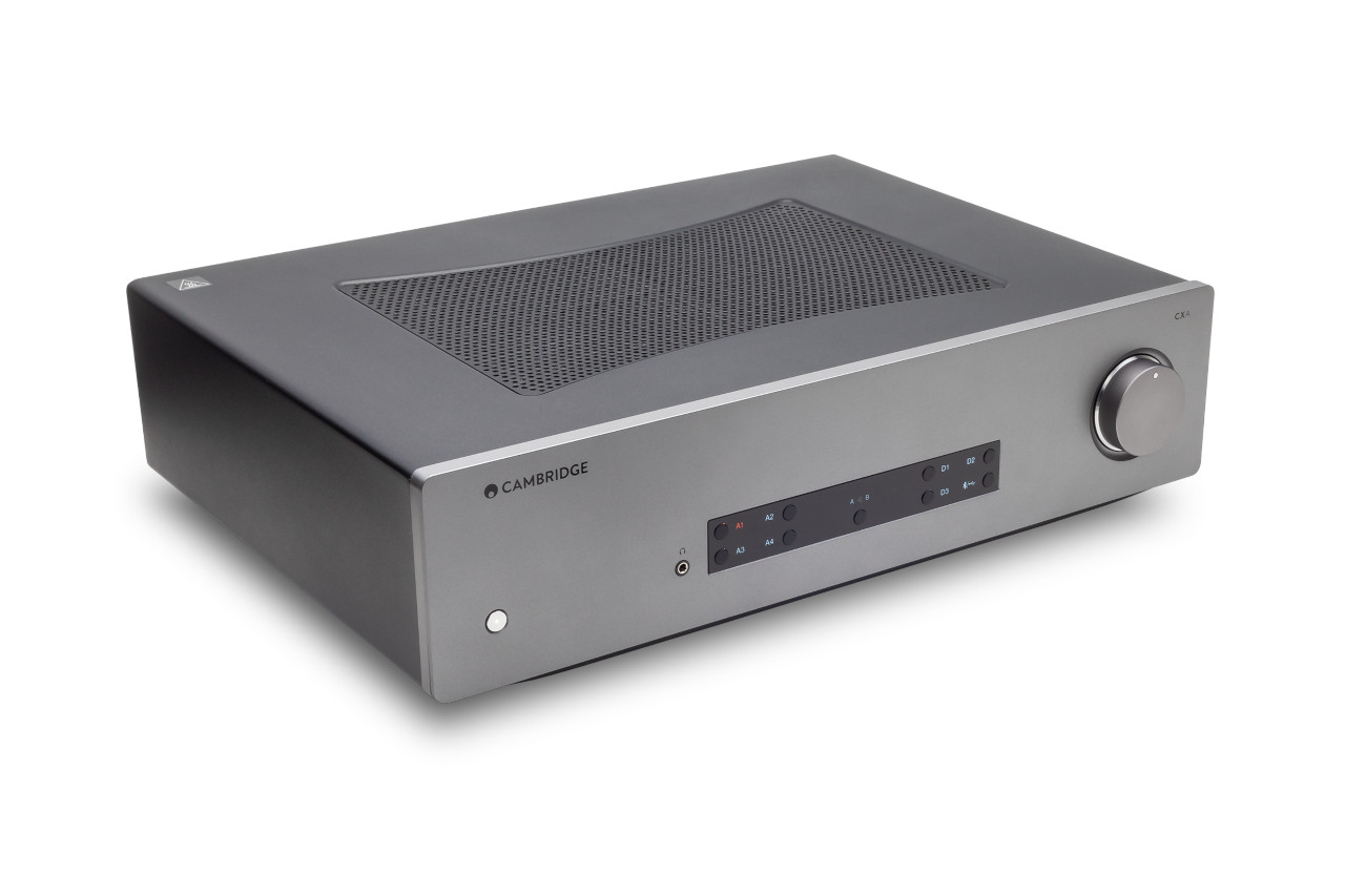 amplifier, stereo, hi-fi, cambridge, grau