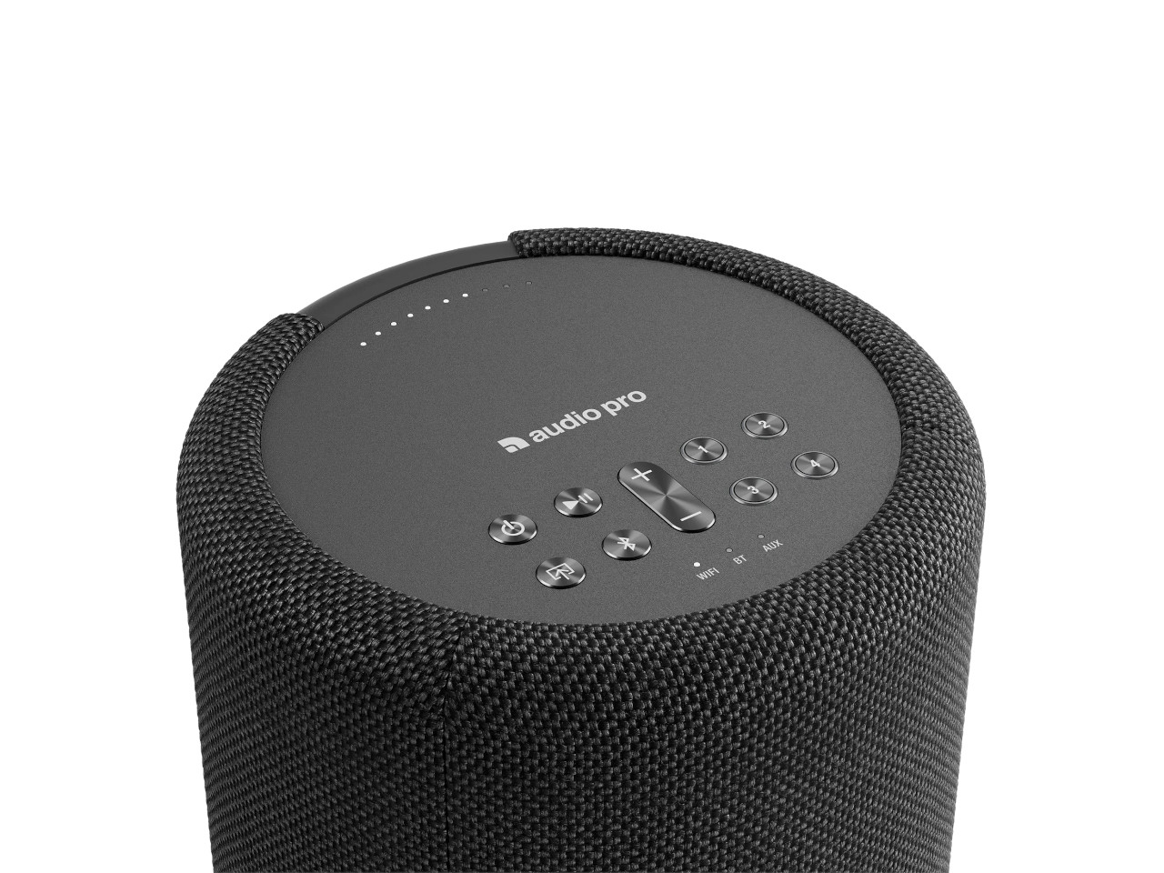 Lautsprecher, Smart Speaker, Bluetooth, WLAN, Stoffhülle