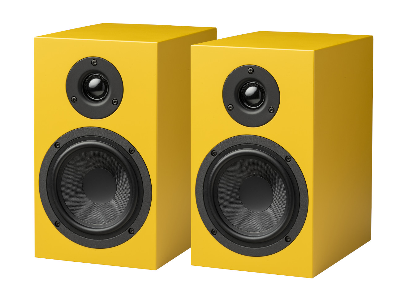 Lautsprecher, Gelb, Stereosystem, Two-way Lautsprecher, Kompakt-Set