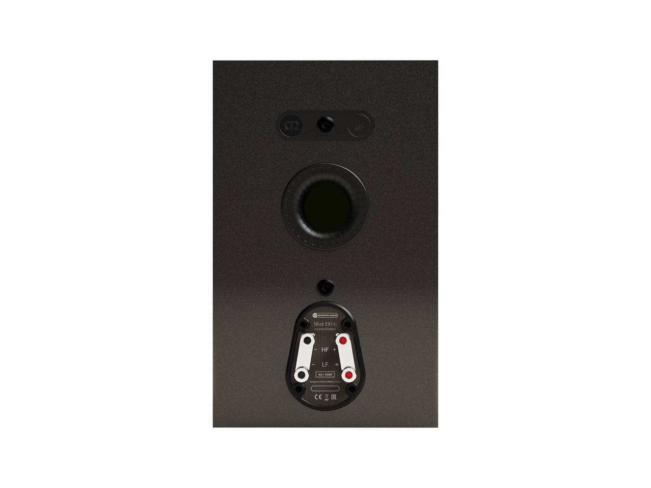 sprecher, studio monitor, woofers, rückseite, Klemmen