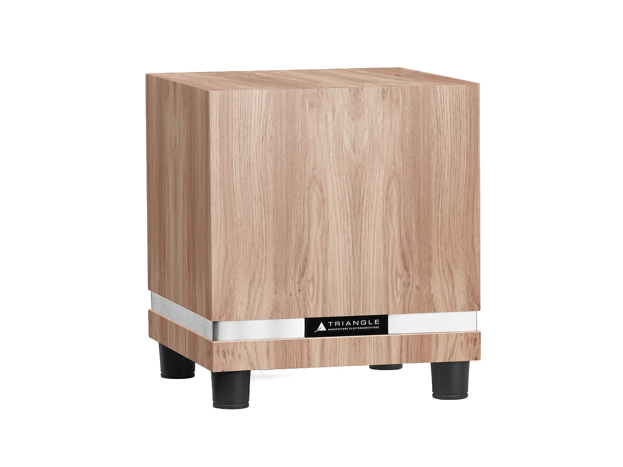 Holzbox, Subwoofer, Cubebau, Naturholz, Kabelboden