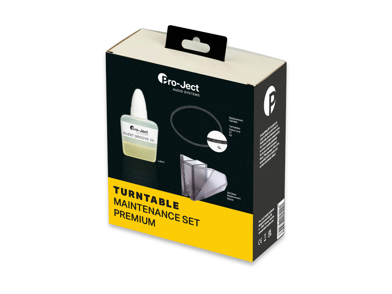 Pro-Ject Maintenance Set Premium Flasche, Kiste