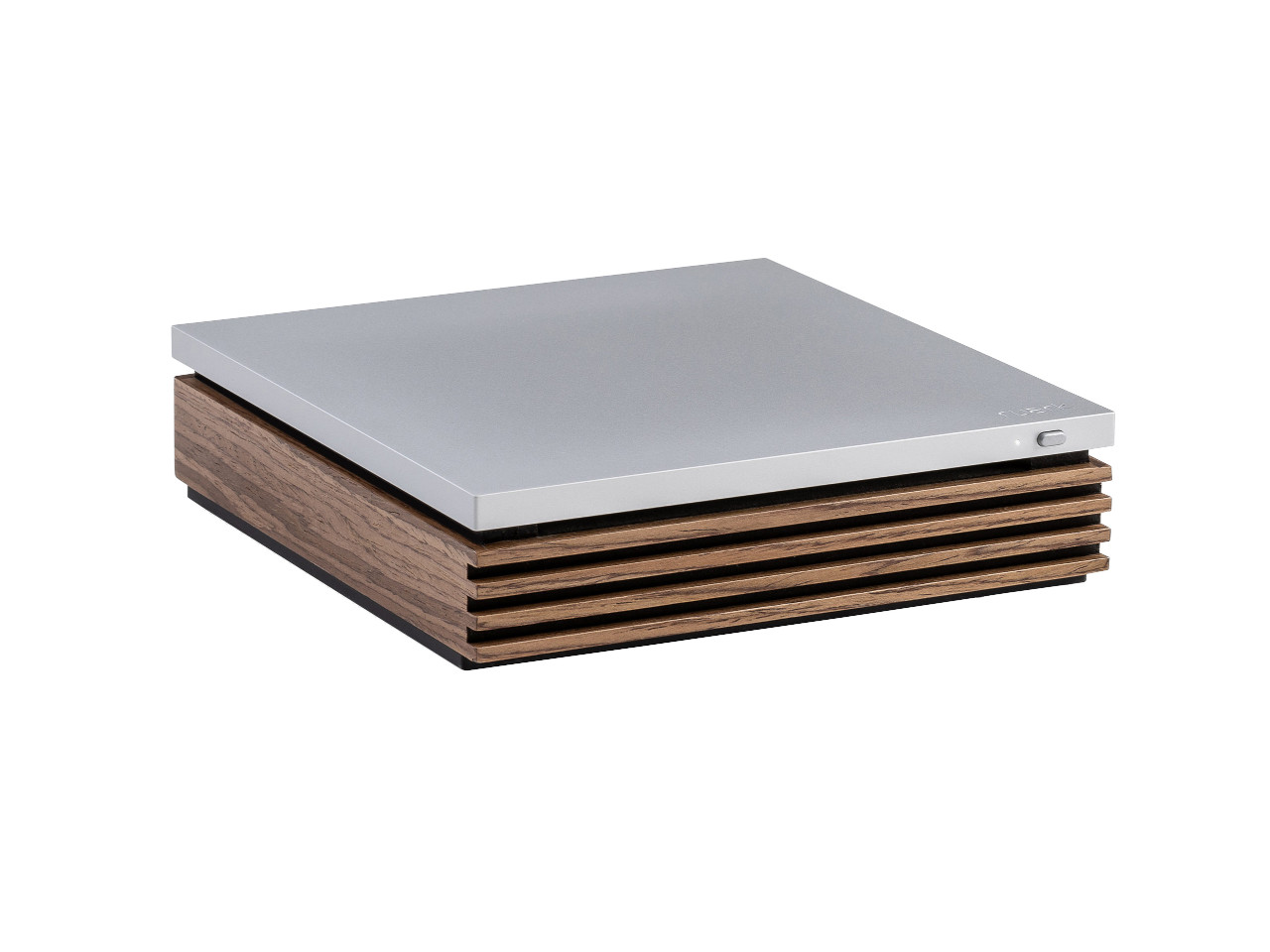 metall, Aluminium, Lamellenschutz-Holz, Holzauflage, stahlgrau