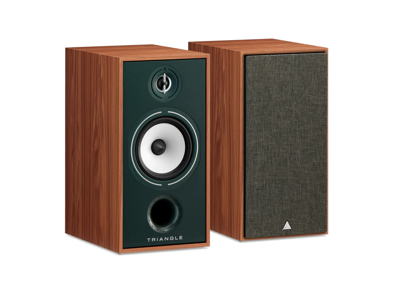 Lautsprecher, Stereo, Holzgehäuse, Holzoptik, Kompaktlautsprecher