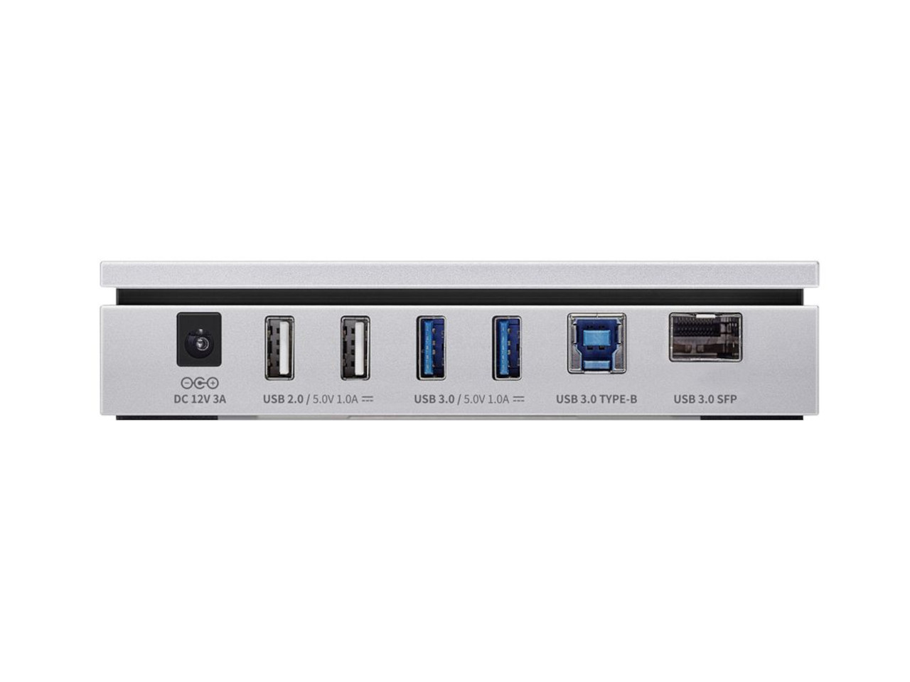 USB-Hub, USB-Anschlüsse, Type-B, SFP, Rackmount