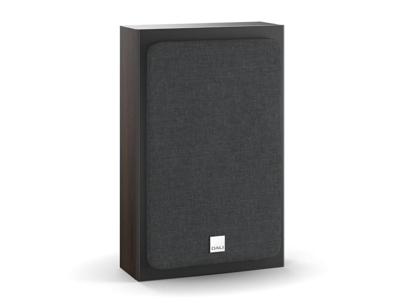 Lautsprecher, Holzkabinet, Stoffgitter, Schwarz, DALI-Logo