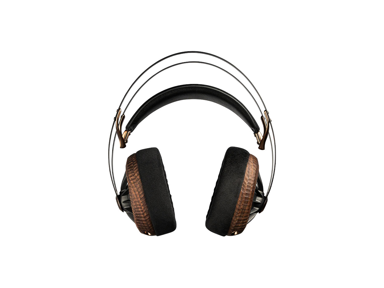 Kopfhörer, Over-Ear, Braunes Muster, Gehäuse, Kunstleder