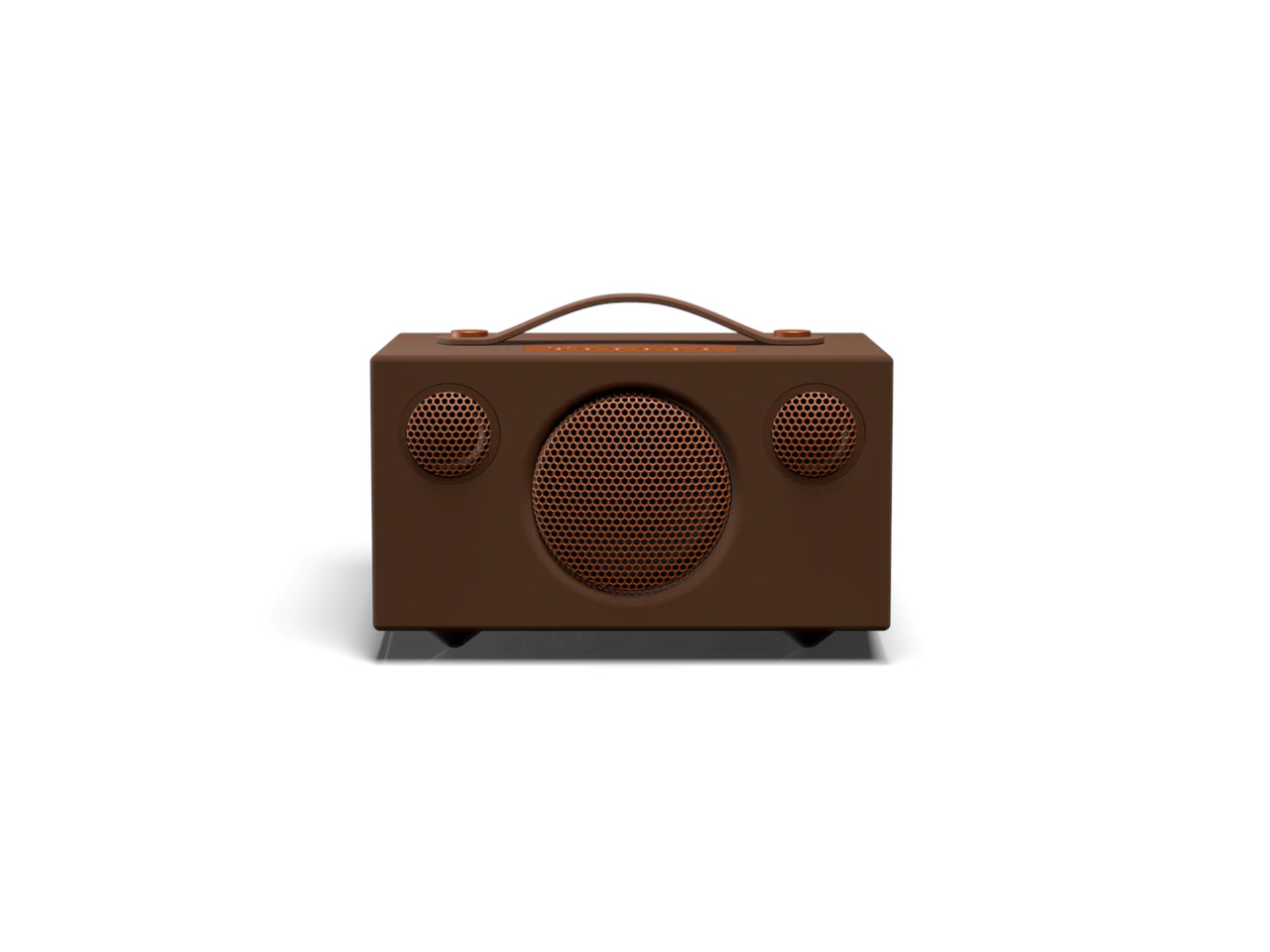 Lautsprecher, Bluetooth, Kompakt, Braunes Gehäuse, Grill-Lautsprecher