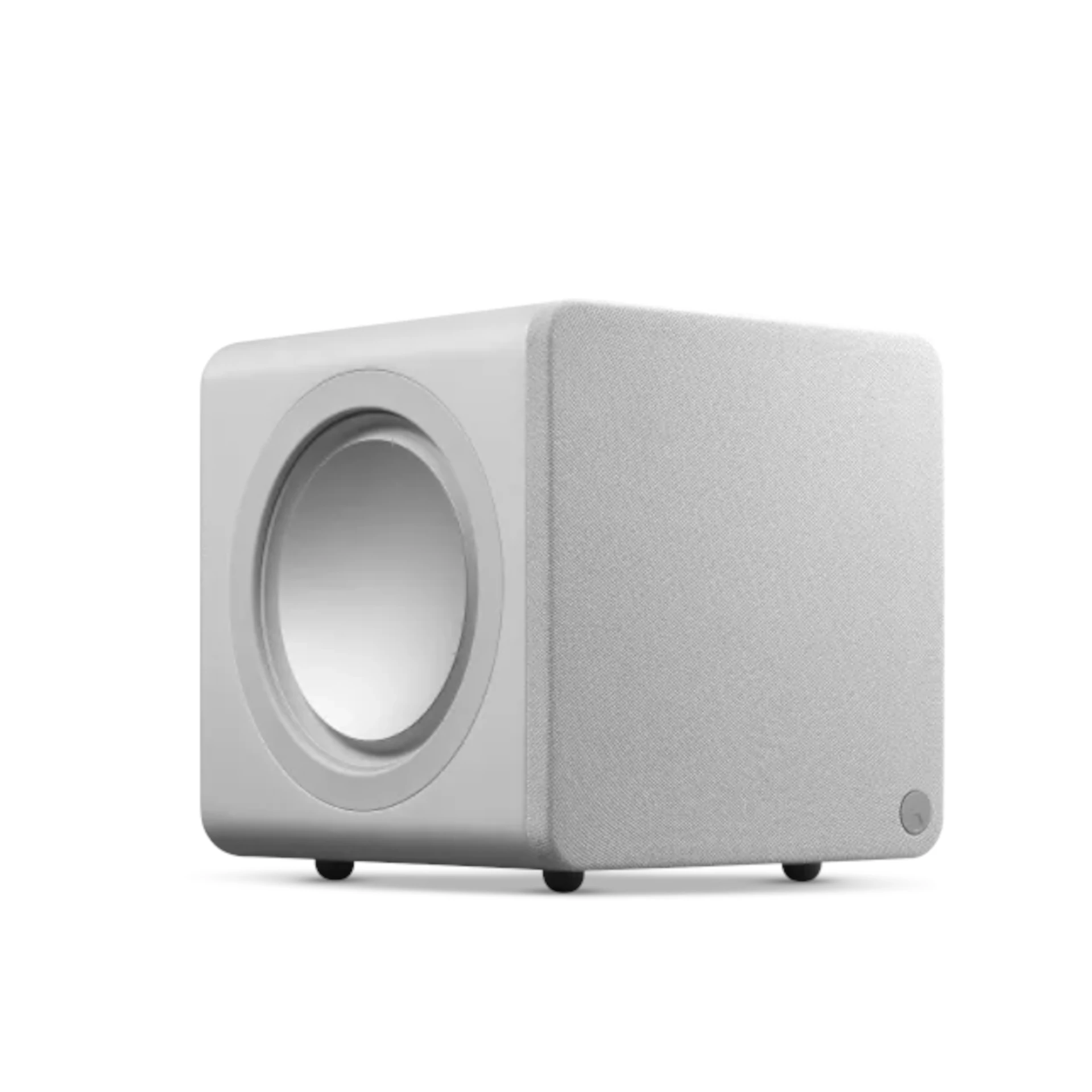 subwoofer, lautsprecher, hi-fi, holzoptik, grau