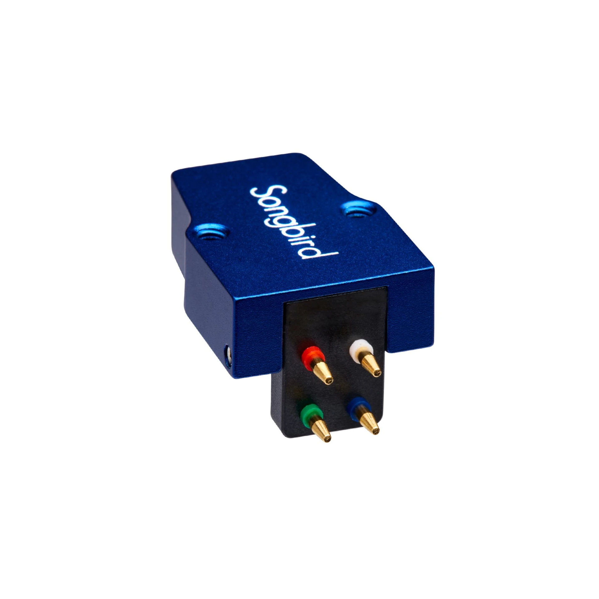 Pegeladapter, Audiokabel, 4-poliger Steckverbinder, Metallgehäuse, Blaue Metallhülle