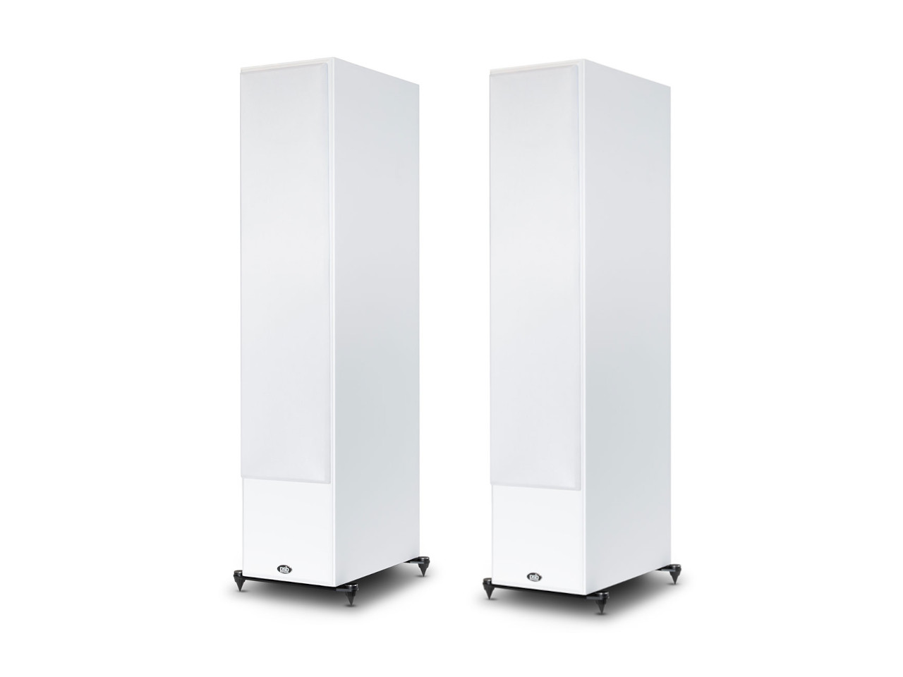 towers, fußbodenständiger, lautsprecher, weiß, stereo