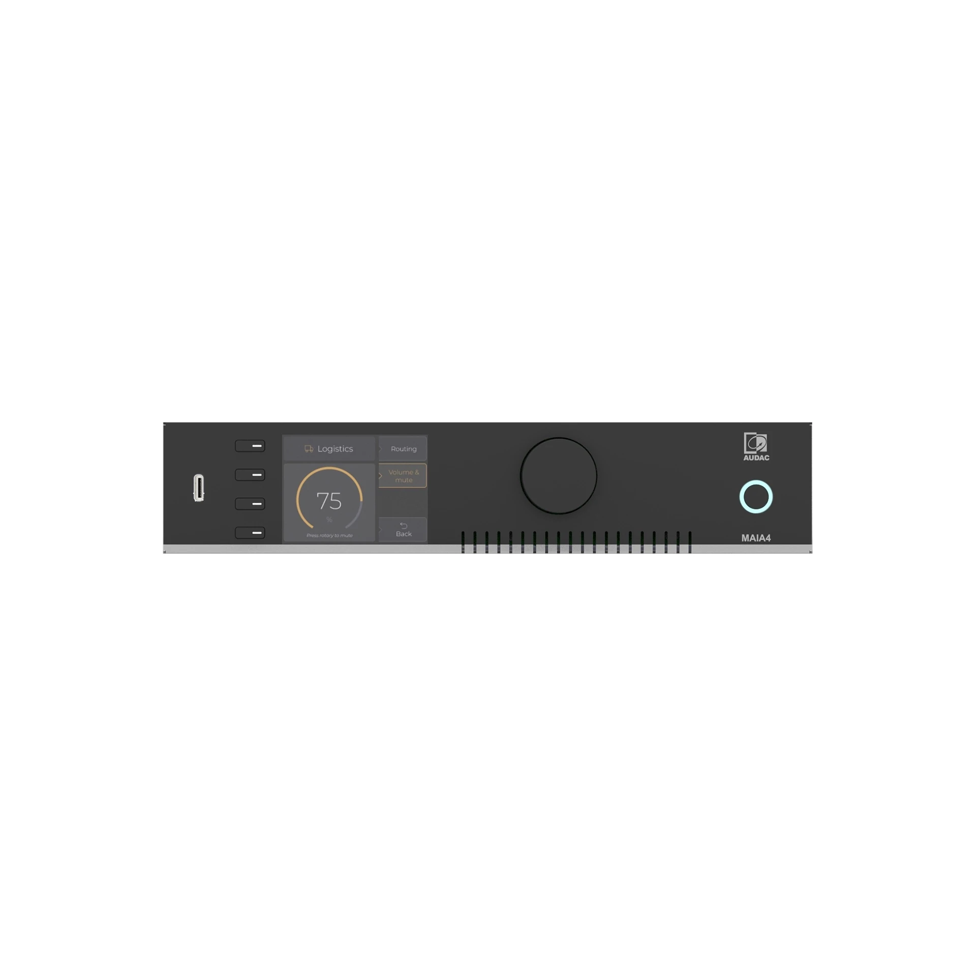 Service-Processor, Rack-Mounted, Server-Appliance, Bedienpanel, LED-Ring