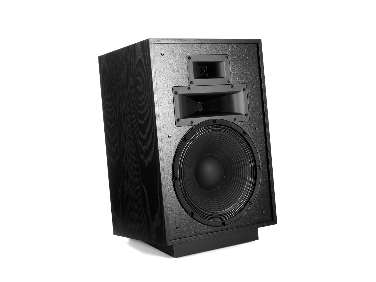 Lautsprecherbild,  Standlautsprecher,  Subwoofer,  Holzmaserung,  schwarz