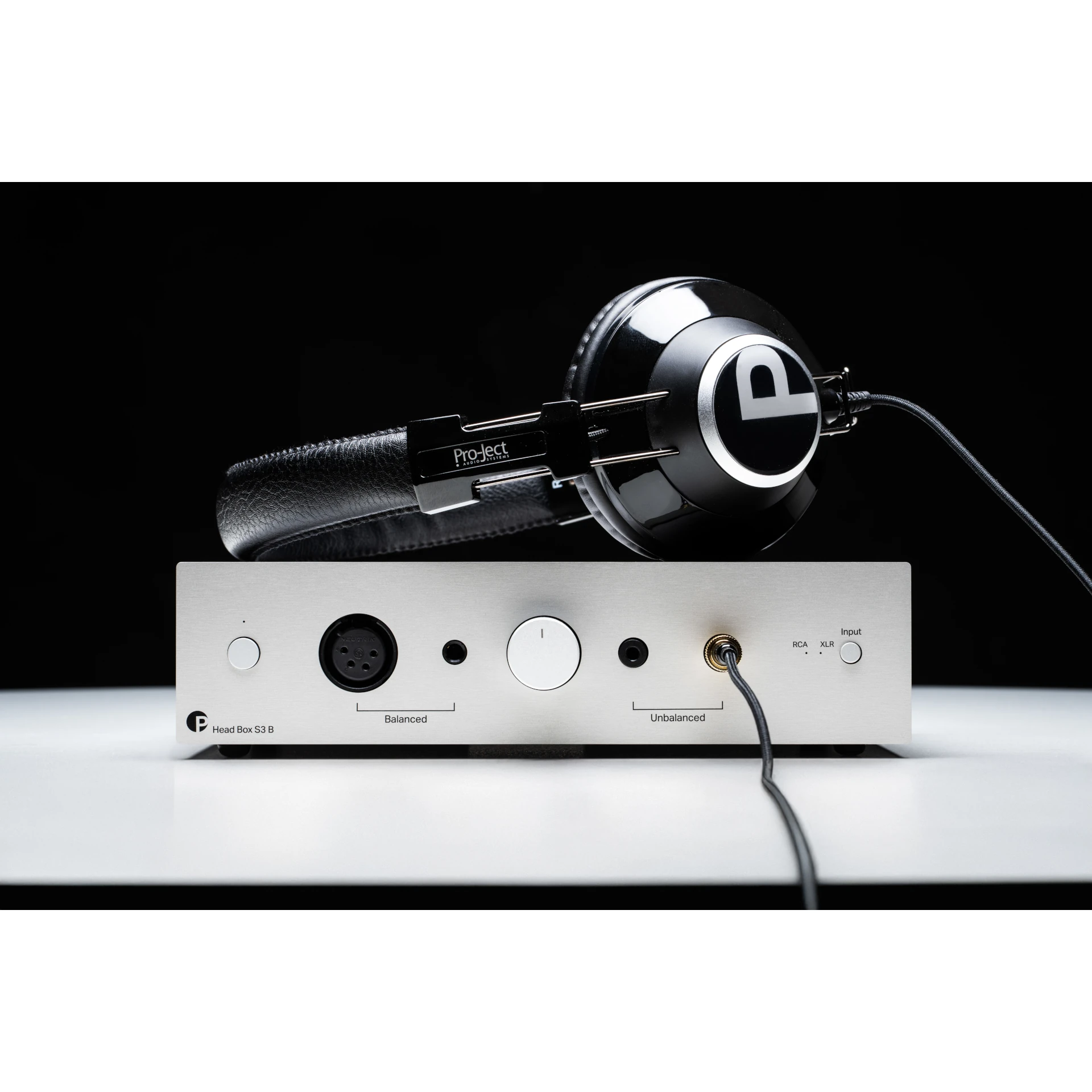 Kopfhörer, Over-Ear, Behältnis, Schwarz, Audiogerät