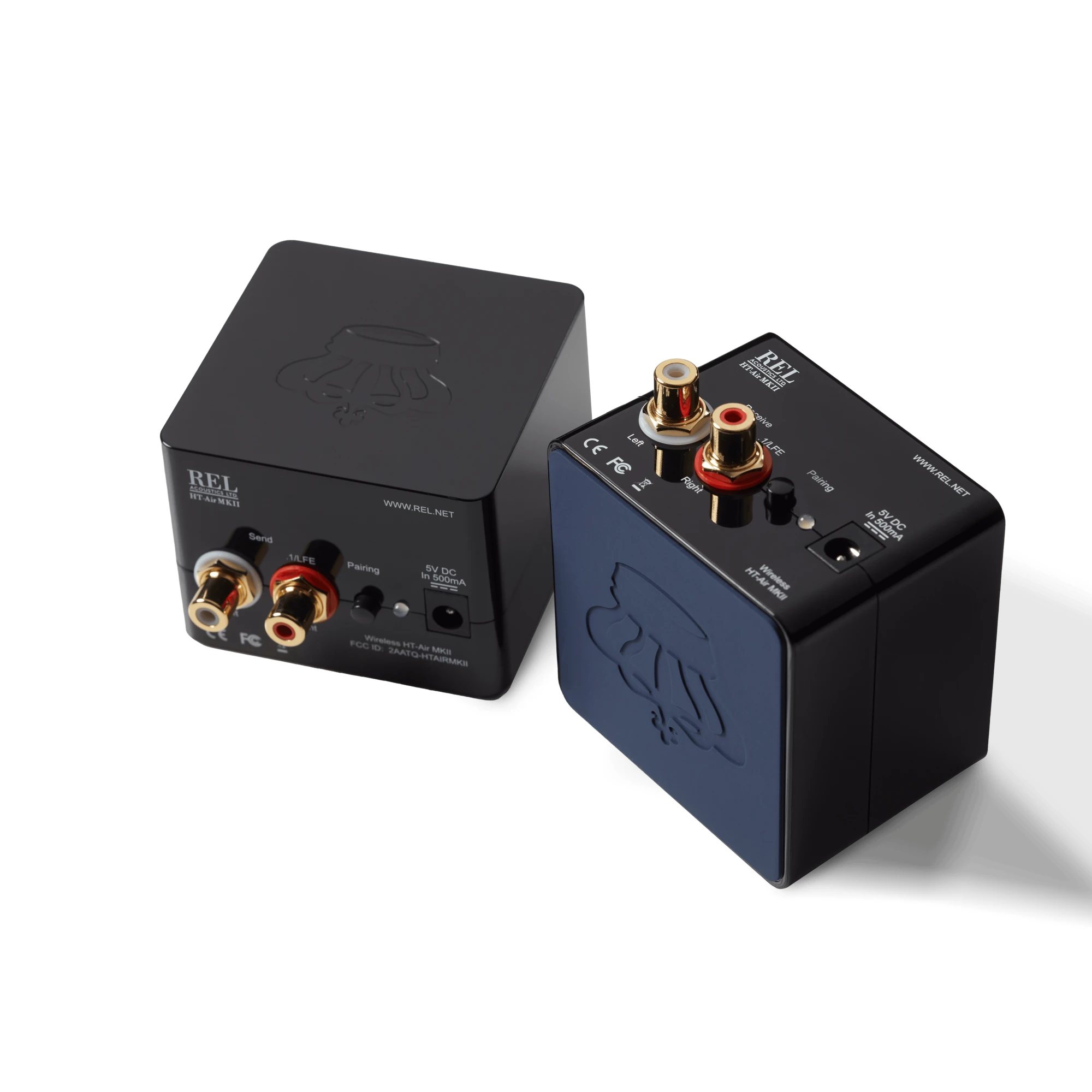 Audiophile, RCA Anschlüsse, Bluetooth-Adapter, Pairing-Schalter, schwarze Box