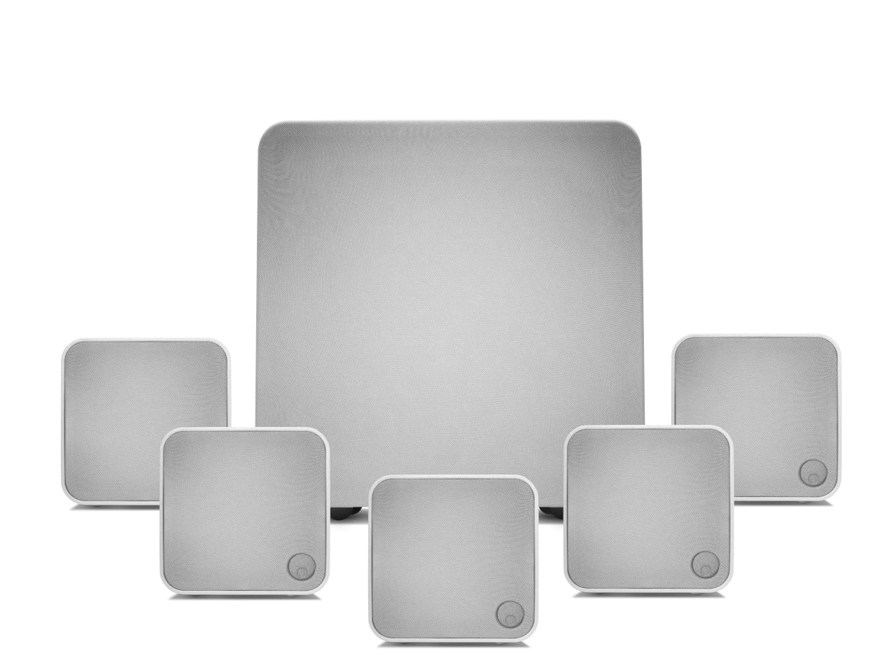 Cambridge Audio Minx S-215 v3 Weiss Cambridge Minx 5.1 Heimkino Lautsprecher Set