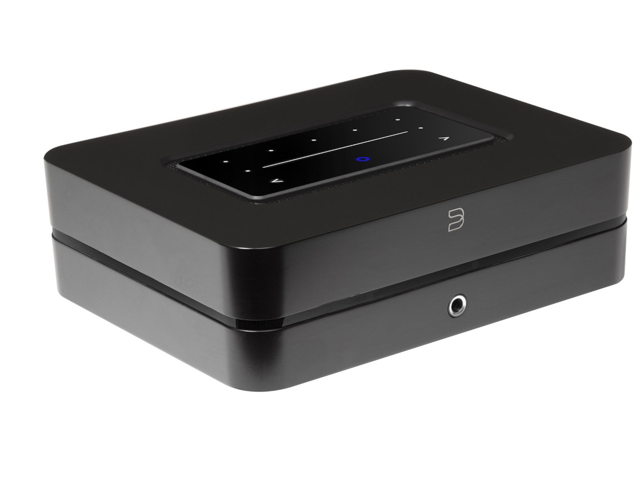 D/A-Konverter, Audio-Interface, Schwarzes Gerät, Kompakte Box, Anzeige