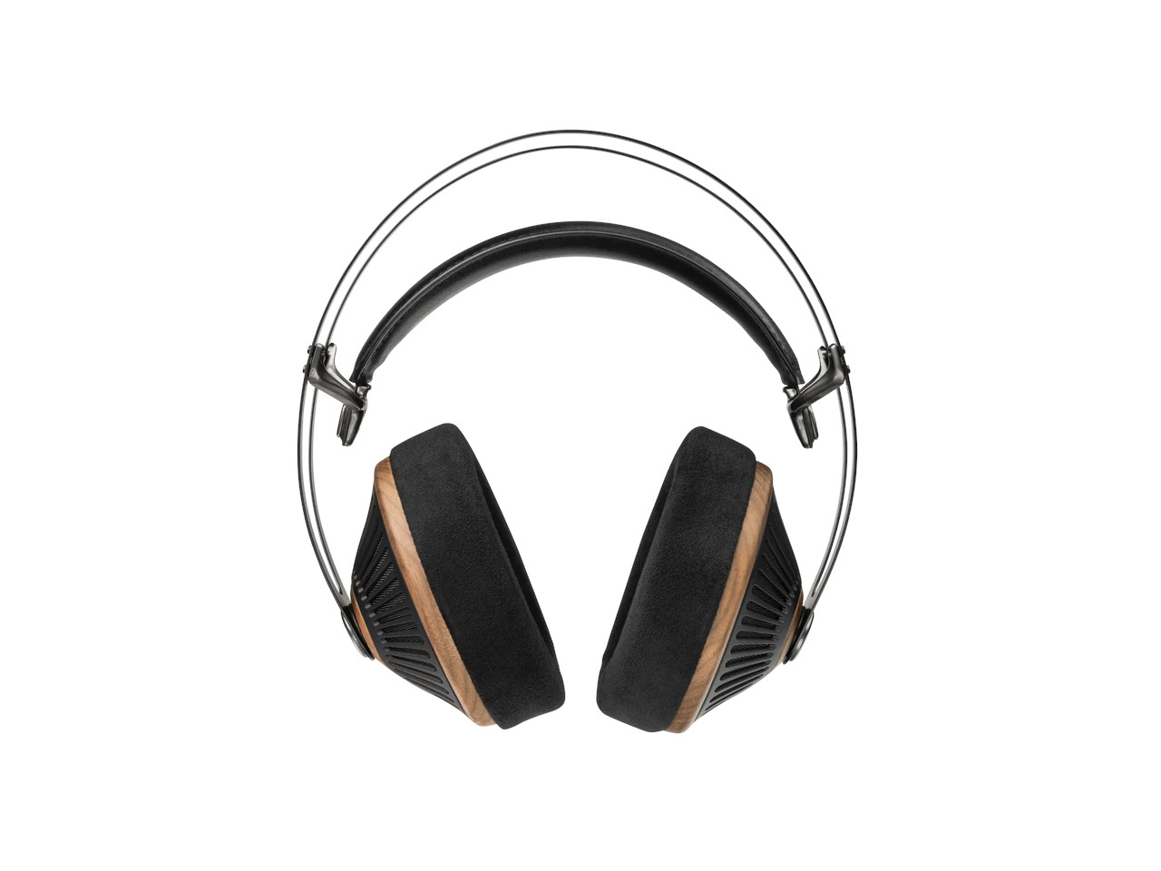 Kopfhörer, Over-Ear, Holz Akzente, Schwarz, Kunstleder