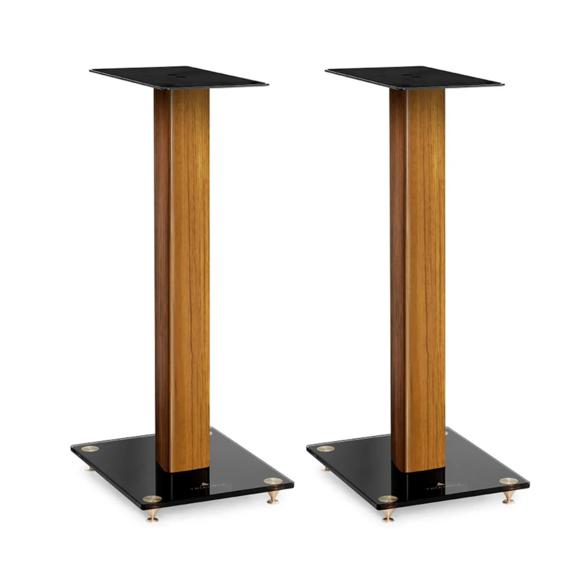 Standfuß, Holz, Schwarz, Paar, Möbelbeine