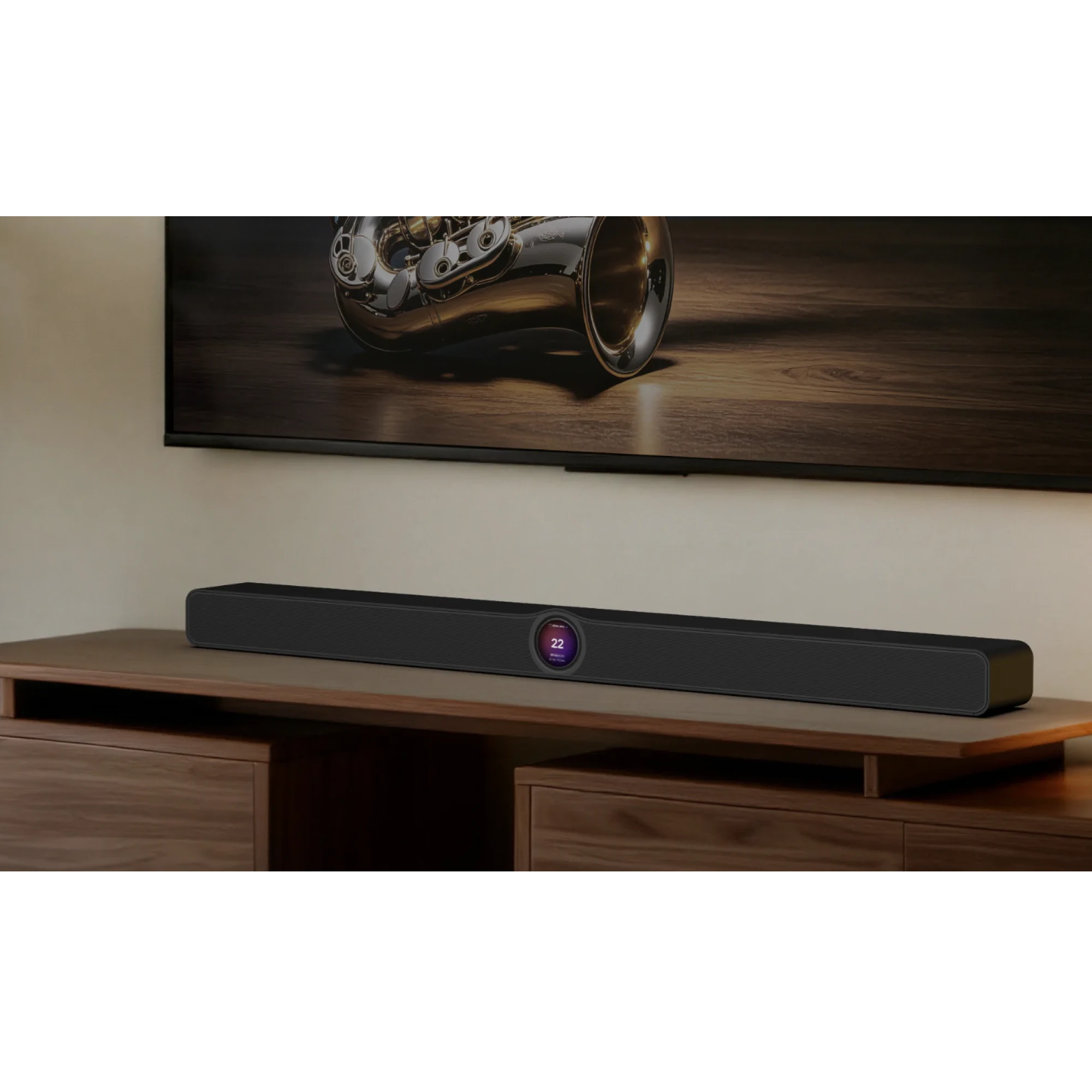 Soundbar, Gaming-Soundbar, Drahtlos, Display-Bar, Lautsprecherbar