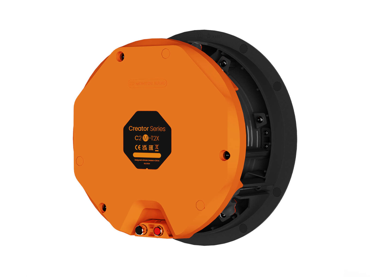orange, elektrischer motor, creater series, t2x, runde konstruktion