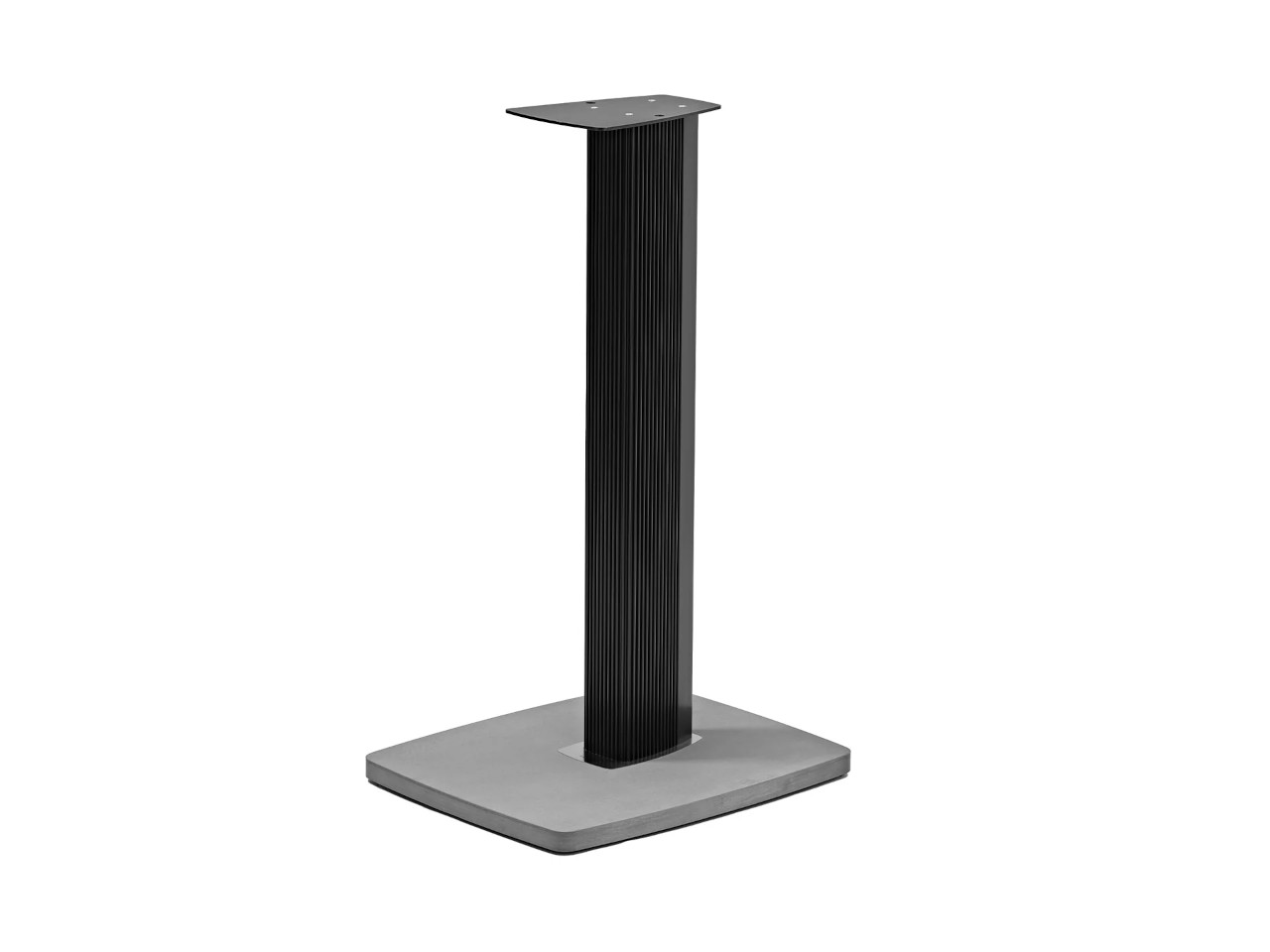 Standfuß, Standsäule, Metall, Schwarz, Plattform